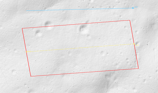 relief shade with footprint